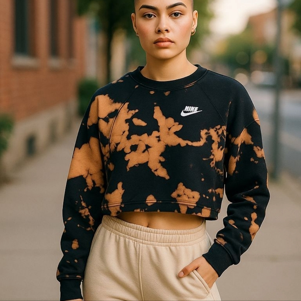 Nike Upcycled Tyedye sweatshirt.  Size Medium